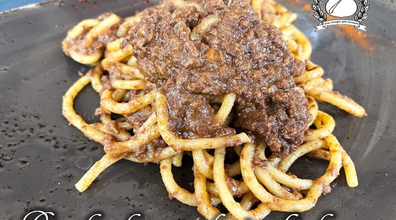 Bigoli with Wild Boar Ragù