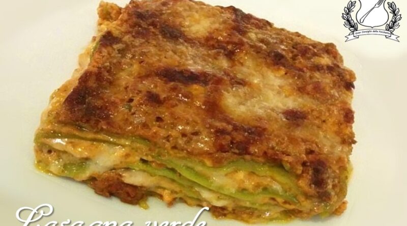 Green Lasagna Bolognese