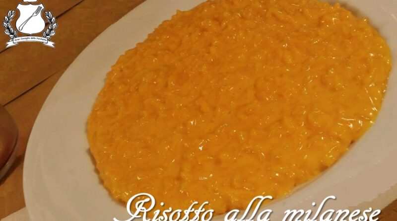 Risotto alla milanese