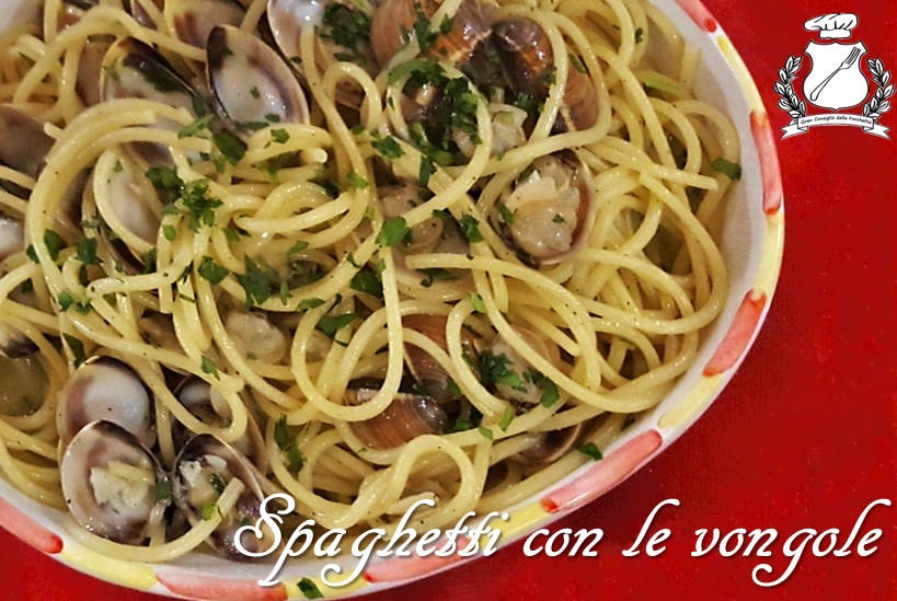 Spaghetti with clams