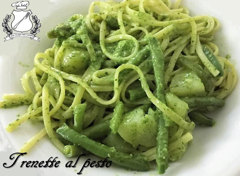 Trenette con pesto